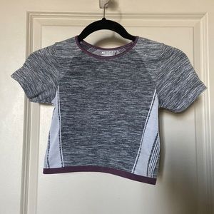 Athleta cropped compression top